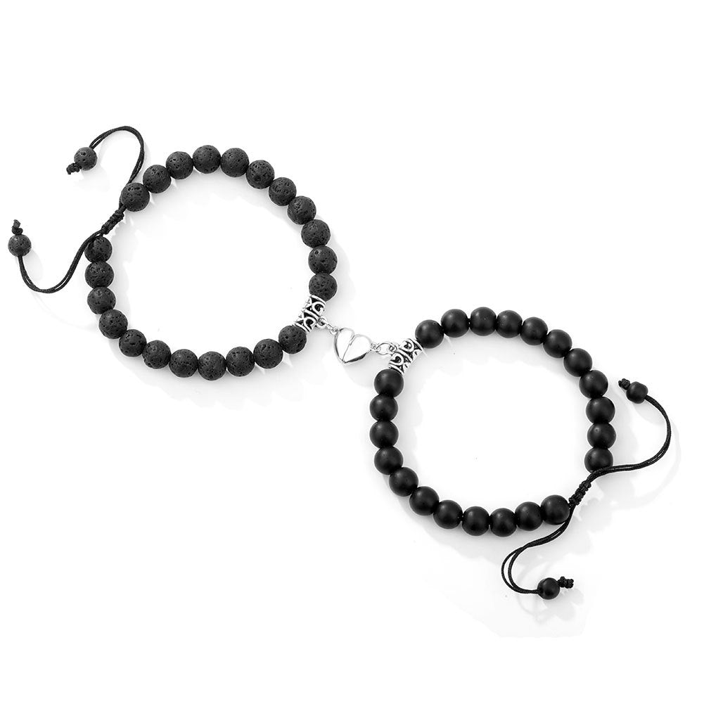 A Pair Of Magnetic Couple Bracelets - AurrixA Pair Of Magnetic Couple BraceletsAurrix