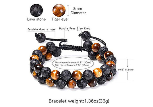 Tiger Eye Couple Bracelets - AurrixTiger Eye Couple BraceletsAurrix