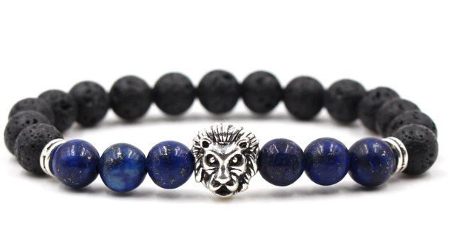 Volcanic Stone Black Lava Bracelet - AurrixVolcanic Stone Black Lava BraceletAurrix