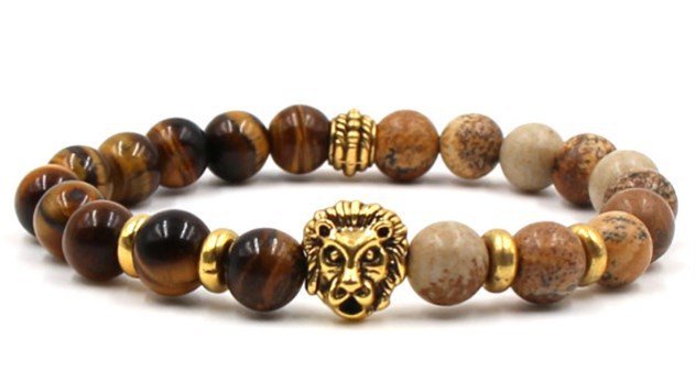 Volcanic Stone Black Lava Bracelet - AurrixVolcanic Stone Black Lava BraceletAurrix
