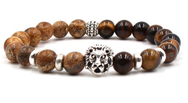 Volcanic Stone Black Lava Bracelet - AurrixVolcanic Stone Black Lava BraceletAurrix