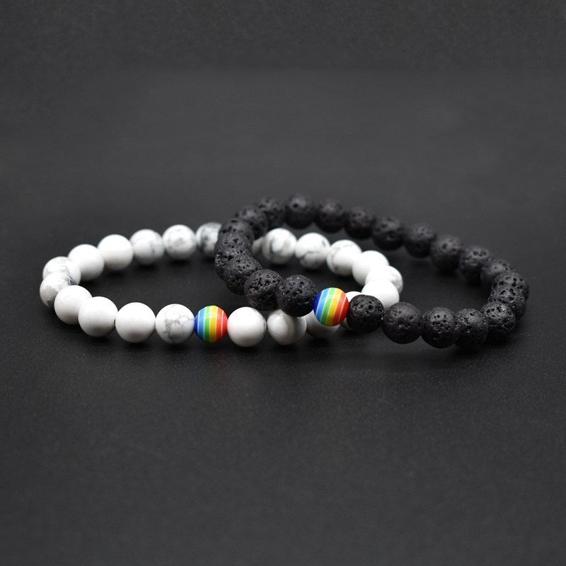 Stone Beads Couple Bracelets - AurrixStone Beads Couple BraceletsAurrix