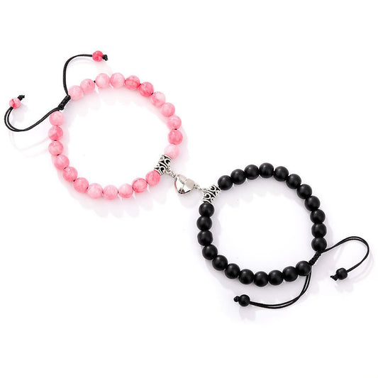 A Pair Of Magnetic Couple Bracelets - AurrixA Pair Of Magnetic Couple BraceletsAurrix