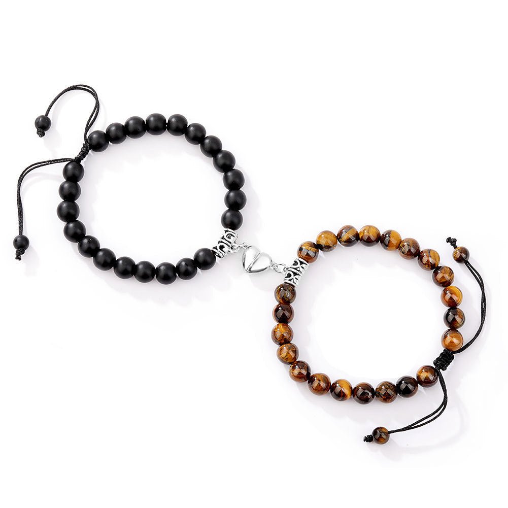 A Pair Of Magnetic Couple Bracelets - AurrixA Pair Of Magnetic Couple BraceletsAurrix