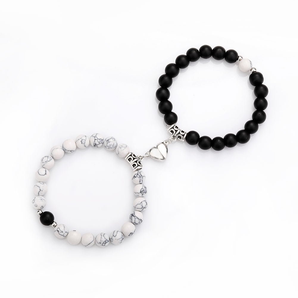 A Pair Of Magnetic Couple Bracelets - AurrixA Pair Of Magnetic Couple BraceletsAurrix